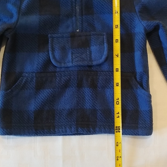 Joe Fresh Blue/Black Plaid Pullover Sweater - Picture 4 of 8